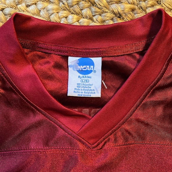 Like New Alabama Crimson Ride Red College Football Jersey Number 15 - Picture 3 of 5